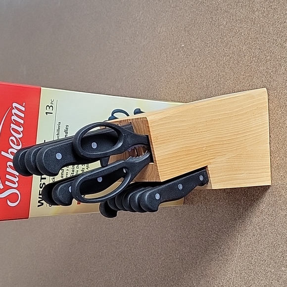 Sunbeam 13pc Westmont Cutlery Block Set - Picture 4 of 12